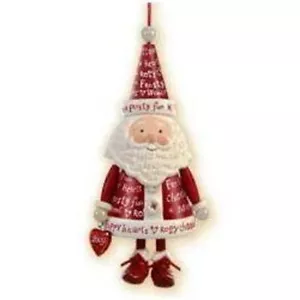 2009 Hallmark Ornament ~ Santa's Merry Heart ~ QXC9025 ~ NIB - Picture 1 of 1