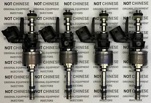 Set of 4 Brand New Bosch OEM GM Fuel Injectors for 2020-2023 2.0L 55486888 - Picture 1 of 2