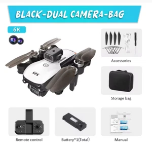 S2S Mini Drone 4k 8K HD Camera Obstacle Avoidance Aerial Photography Brushless - Picture 1 of 6