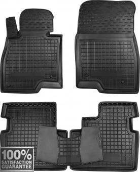 Rubber Carmats for Mazda 3 2013-2016 All Weather Floor Mats Fully Tailored - Imagem 1 de 4