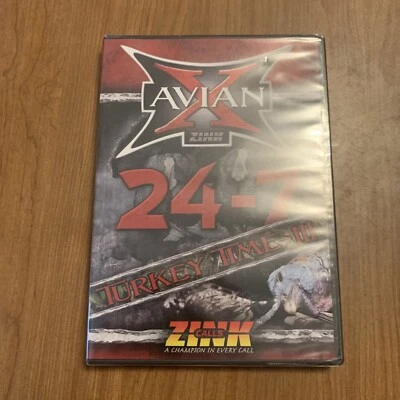 Turkey Time 3: Avian X (DVD) HUNTING Browning Zink Pre-Owned Ex Cond FAST SHIP  - Image 1 of 4