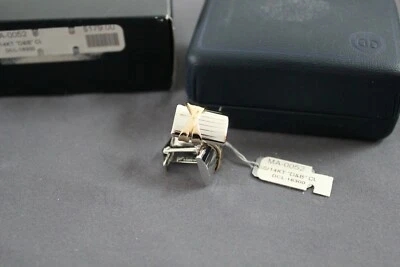 Dolan Bullock D&B X 袖扣纯银 14K 金色 MA-0052 全新带标签 — 第 1/2 张图片