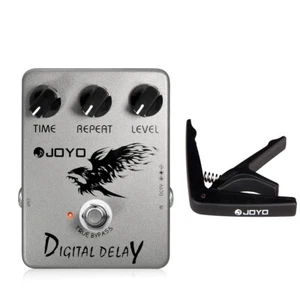 JOYO Digital Delay Pedale Chitarra True Bypass per Chitarra Basso Free Guitar Capo - Foto 1 di 10