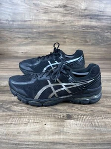 Asics GEL-Kayano 22 Gray Black Running Shoes 12Wide T549N - Picture 1 of 10