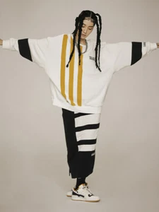 Adidas Originales NIÑAS SON IMPRESIONANTES SUÉTER Top Sudadera Gimnasio Yoga Mujeres talla Lrg - Imagen 1 de 11