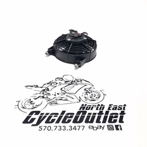 03-05 Aprilia Tuono 1000 2003 OEM motor derecho ventilador de refrigeración radiador - Imagen 1 de 12