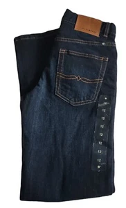 Lucky Brand Barite Classic Straight Boy's Jeans Size 12 Elastic Waistband Denim - Picture 1 of 7
