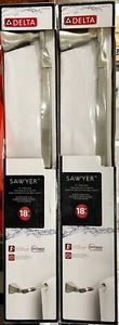 2 Delta SAW18-SN Sawyer 18" Handtuchhalter Badzubehör Satin Nickel Finish NEU - Bild 1 von 2