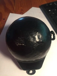 Coated Ball Fin Downrigger Weights 10 Lbs Used Once - Picture 1 of 1