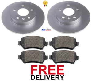 FOR VAUXHALL MERIVA 1.6 16V (2003-2008) REAR BRAKE DISCS & PADS *NEW* - Picture 1 of 1