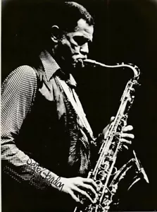 Dexter Gordon - Fotografía firmada vintage (famoso músico de bebop) - Imagen 1 de 1