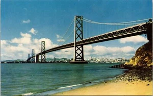 Postal del puente de la bahía de San Francisco - Imagen 1 de 2