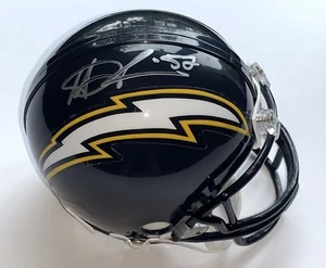 Matt Wilhelm signed San Diego Chargers Mini Helmet ohio state buckeyes football - Picture 1 of 12