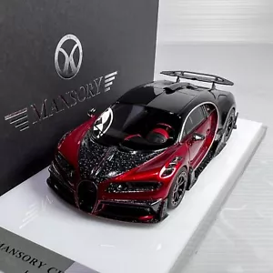 1/43 TP Bugatti Chiron Mansory Centuria în Red Carbon Fiber 99 pcs - Picture 1 of 2
