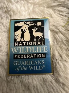 National Wildlife Federation Pin Guardians of the Wild Push Lapel Pin - Picture 1 of 3