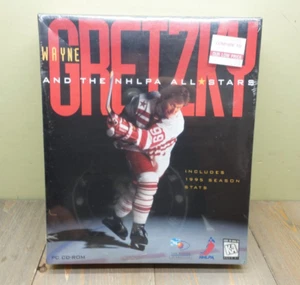 Wayne Gretzky And The NHLPA All Stars Game PC 1995 Sealed Big Box Game Hockey - Picture 1 of 12