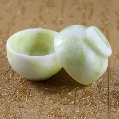 Jade Cups,chinese Hand Carved Jade Tea Cups,natural Jade Small Tea Bowls - Изображение 1 из 4