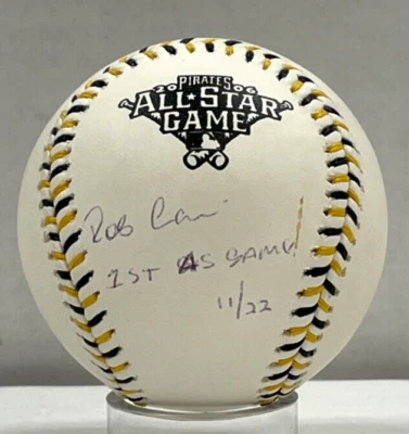 Robinson Cano Signed Official 2006 All Star Game Baseball Cano Hologram Elite - Image 1 of 3