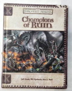 Dungeons and Dragons D&D 3.5 Forgotten Realms Champions of Ruin HC 1st Ed - Bild 1 von 5