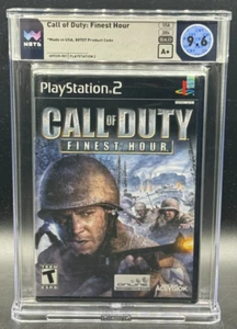 Call of Duty Finest Hour Sony PlayStation 2 PS2 Sealed New WATA 9.6 A+ Graded - Picture 1 of 2