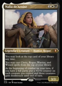 *OVERSIZED* Nalia de'Arnise - Commander Legends: Baldur's Gate CMR (PT) - MTG - Picture 1 of 1