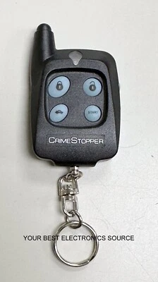 NOS Crimestopper CHX433TX Repuesto 4 Botones, 1 Vía Control Remoto Llavero CS390 Foto 1 de 2