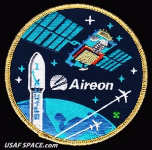 ORIGINAL Aireon -Iridium NEXT 1 - SPACEX FALCON 9 Launch SATELLITE Mission PATCH - Picture 1 of 5