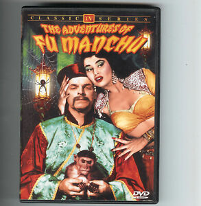 DVD The Adventures of Dr. Fu Manchu (1956) 4 full-length Episodes w/ Glen Gordon