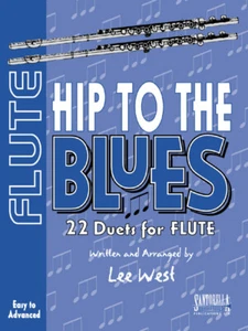 Hip To the Blues with CD * Jazz Duets for Flute - Ships from Publisher! - Picture 1 of 1