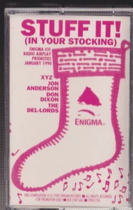 stuff it enigma sampler  cassette promo Jan 1990 xyzzy Jon Anderson don Dixon - Picture 1 of 2