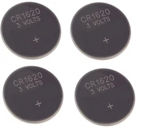 4 X CR1620 FERNBEDIENUNG SCHLÜSSELANHÄNGER BATTERIE passend für CITROEN C1 C2 C3 C4 C5 C8 SAXO XSARA - Bild 1 von 1