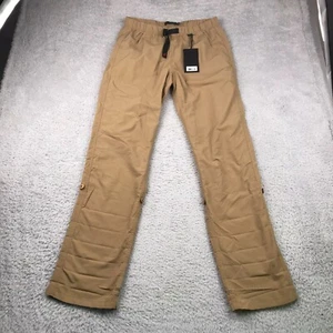 Gramicci Roll Up G Pants Womens S/33 Beach Khaki Convertible Belted Hiking NEW - Picture 1 of 16