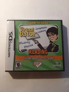 My Virtual Tutor: Reading Kindergarten to First Grade (Nintendo DS, 2009) - Picture 1 of 2