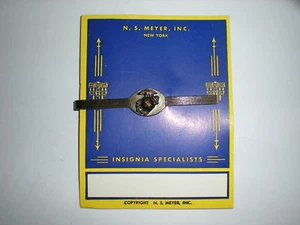 USMC Tie Barra de la década de 1960 en tarjeta original - Imagen 1 de 2