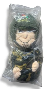 SIGNED NWT!! Arnie's Army Soldier Golf Club Head Cover Winning Edge Design Rare - Picture 1 of 7