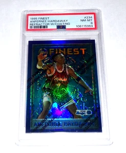 1995-96 Topps Finest Anfernee Hardaway Refractor PSA 8 Card #234 With Coating - Bild 1 von 2