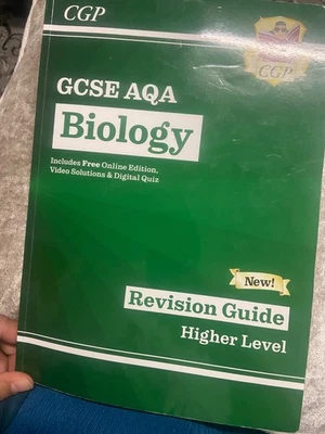 CGP GCSE AQA BIOLOGY REVISION GUIDE - HIGHER LEVEL - Image 1 of 3