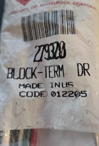 279320 WHIRLPOOL DRYER TERMINAL BLOCK KIT - Picture 1 of 1