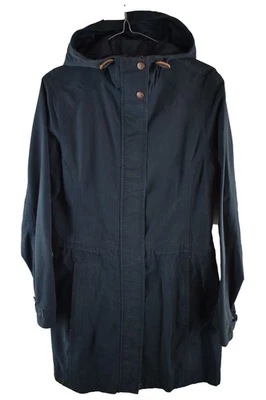 Jaqueta Timberland feminina de lona algodão impermeável com capuz tamanho P ao ar livre - Imagem 1 de 4