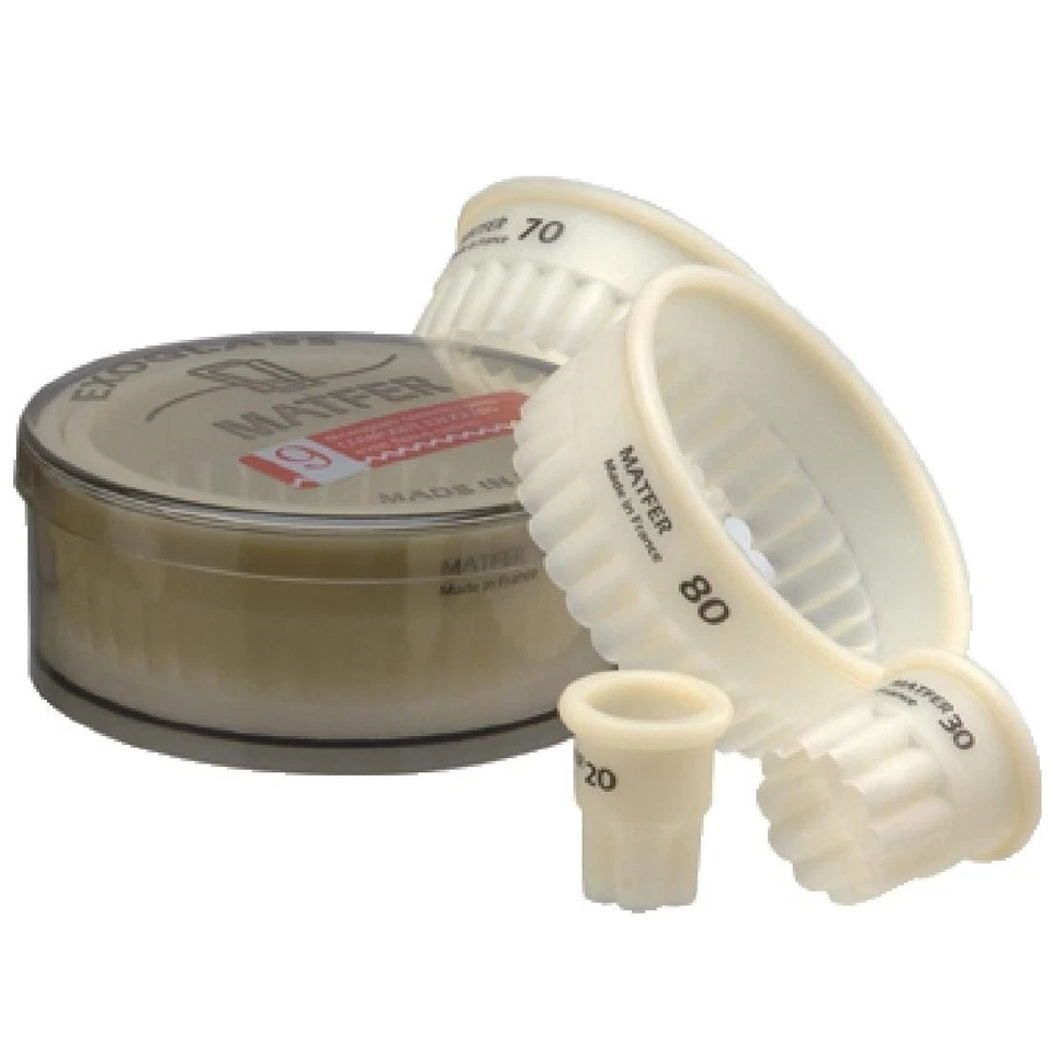 Juego de cortador de pastelería Bourgeat Exoglass®, estriado, juego de 9 Foto 1 de 1