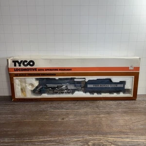 1977 Tyco The Royal Blue 245-02 Consolidation & Tender HO Scale Locomotive W Box - Picture 1 of 9