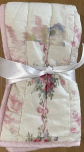 Pottery Barn Teen LoveShackFancy Floral patchwork Quilted Shams -2-Standard Pink - Picture 1 of 12