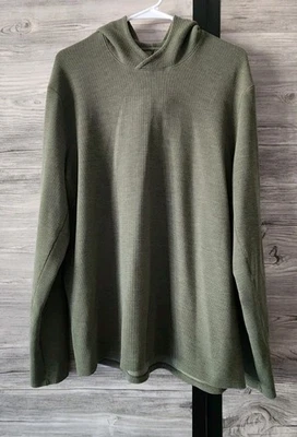 Sudadera con capucha Lululemon Shift Stitch para hombre talla XL verde Foto 1 de 4