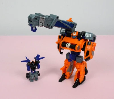 Transformers Armarda Smokescreen w/ Liftor Super Cons Hasbro 2002 Not Complete - Image 1 of 4