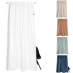 Vorhang Soft blickdicht Jacquard Fertigvorhang verdecktes Multifunktionsband - Bild 1 von 13