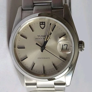 Tudor Princequartz Oyster Date Silver Dial 34mm Stainless Steel 91520N - Imagen 1 de 23
