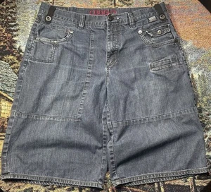 Coogi Denim Shorts Embroidery Size 40 Jorts Streetwear Slight Flaw Y2K Vintage - Picture 1 of 24