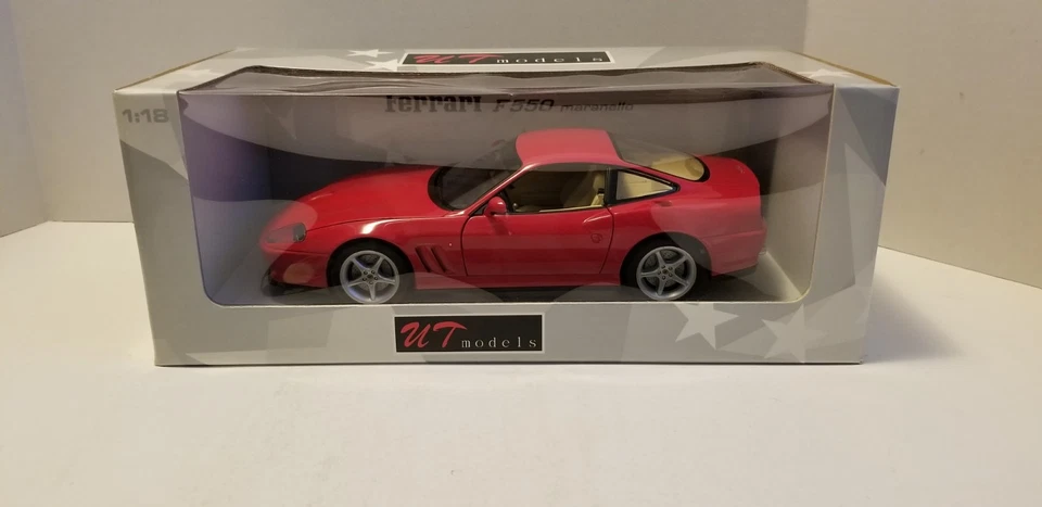 FERRARI F 550 Maranello  1/18 By UT Models  - Image 1 of 4