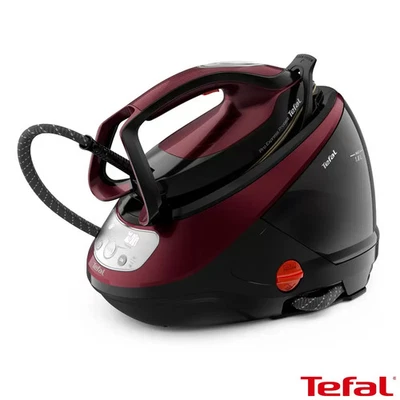 Tefal Pro Express Protect High Pressure Steam Generator Iron GV9230G0 Burgundy - Image 1 of 4