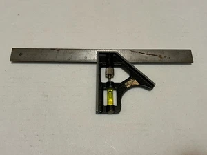 Vintage Stanley No. 46-122 12" Combination Square Made In USA - Picture 1 of 4